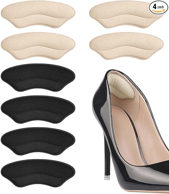 Heel Pads for Shoe That are Too Big, Inserts for Women, Heel Grips for Womens Mens